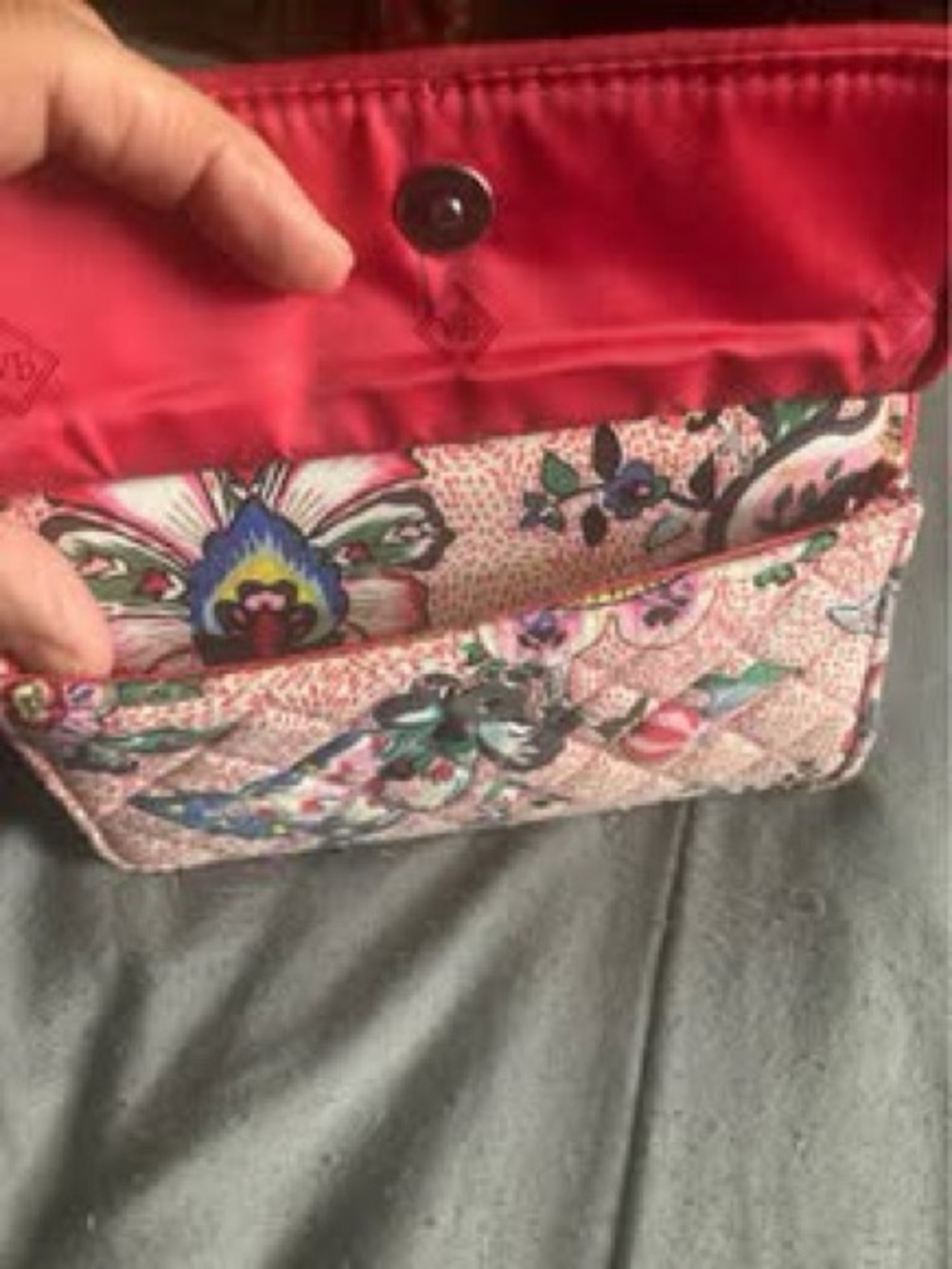Floral Quilted Vera Bradley wallet